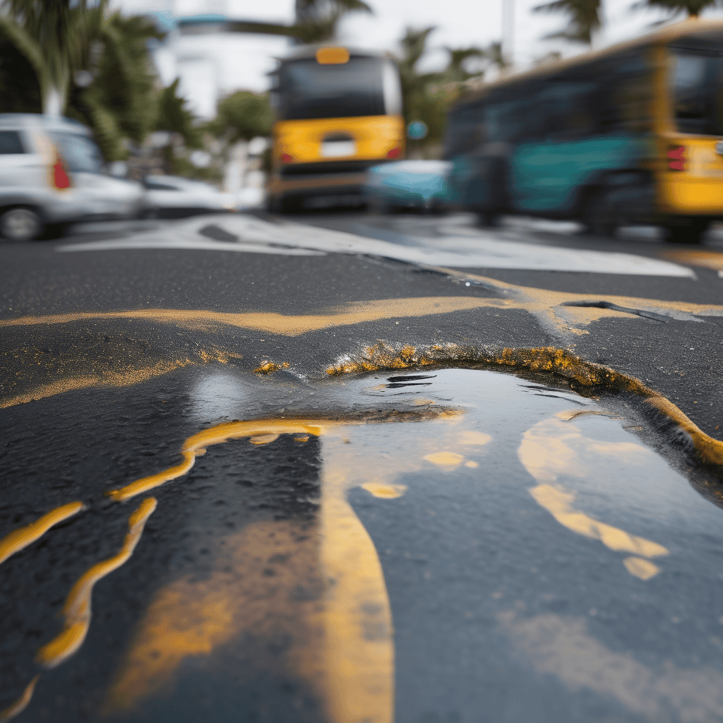 Oil Leaks Put Lautoka's New Bus Terminal on Notice