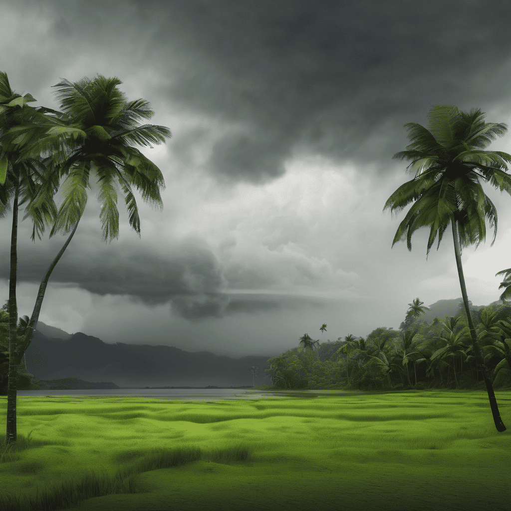 Fiji Weather Bulletin: Trough of Low Pressure Brings Showers and Thunderstorms with Heavy Rain and Potential Flash Flooding Across Fiji