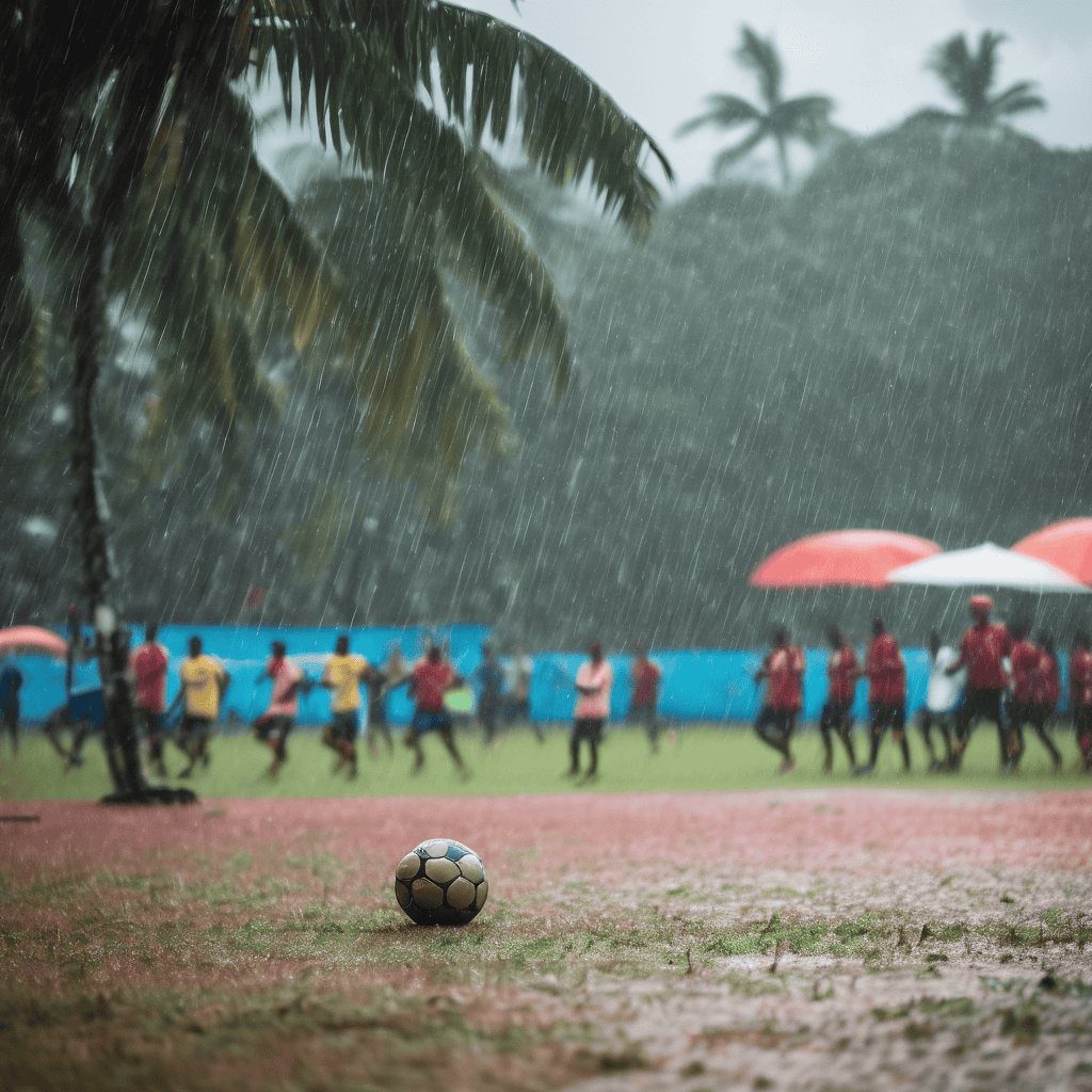 Rain Can't Dampen Fiji's Grassroots Football Festival