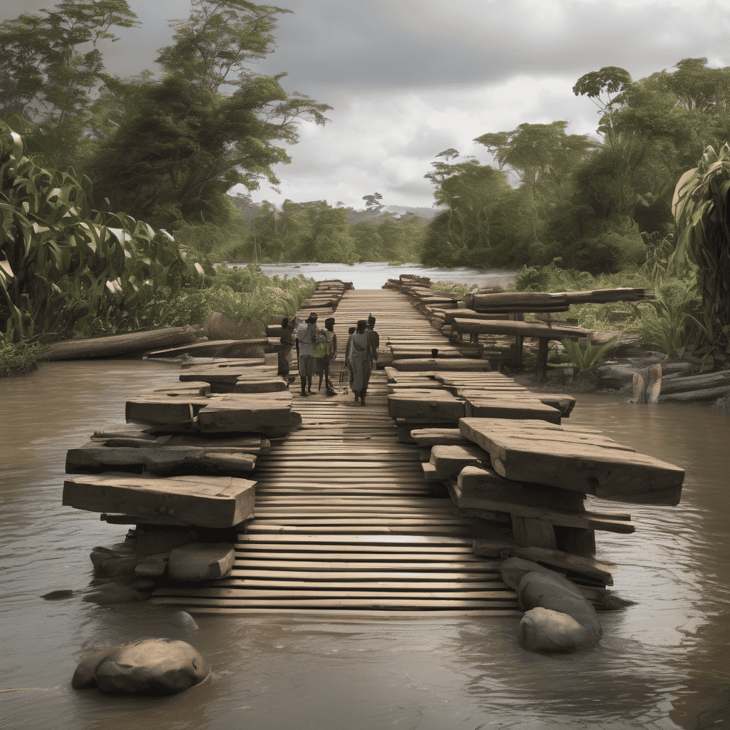 Dreke Village Pleads for Permanent Bridge as Flooding Isolates Community