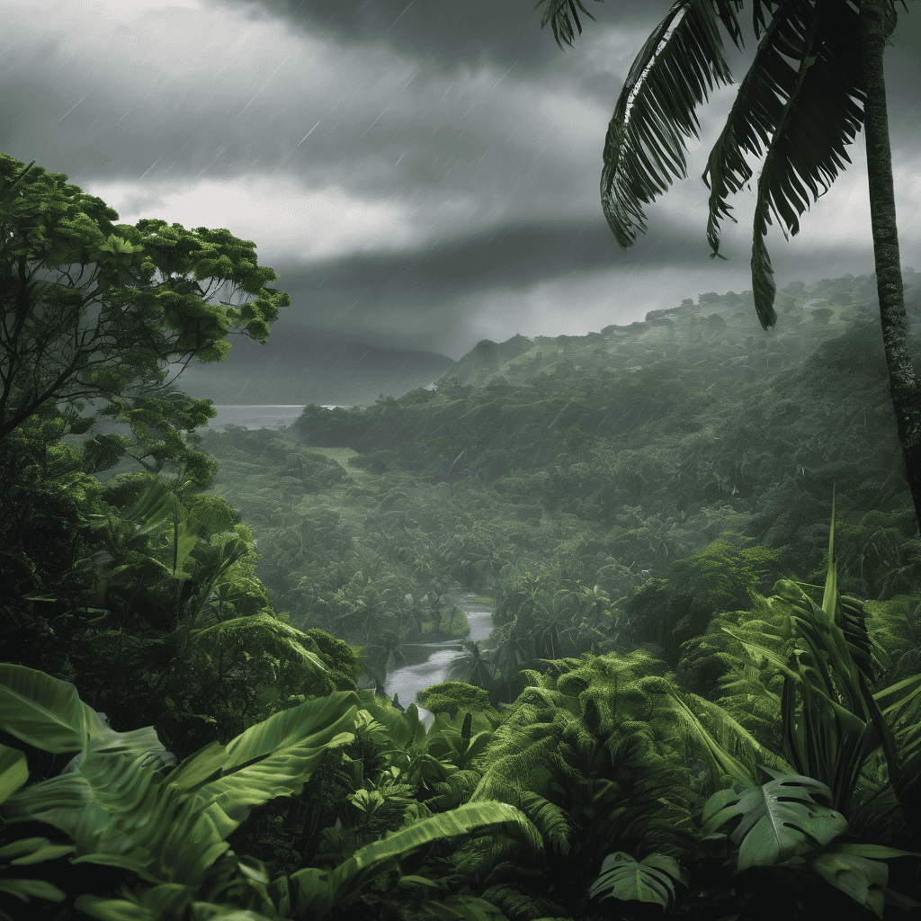 Fiji Weather: Heavy Rain Alert Across the Fiji Group With Thunderstorms and Flood Risk Through Saturday