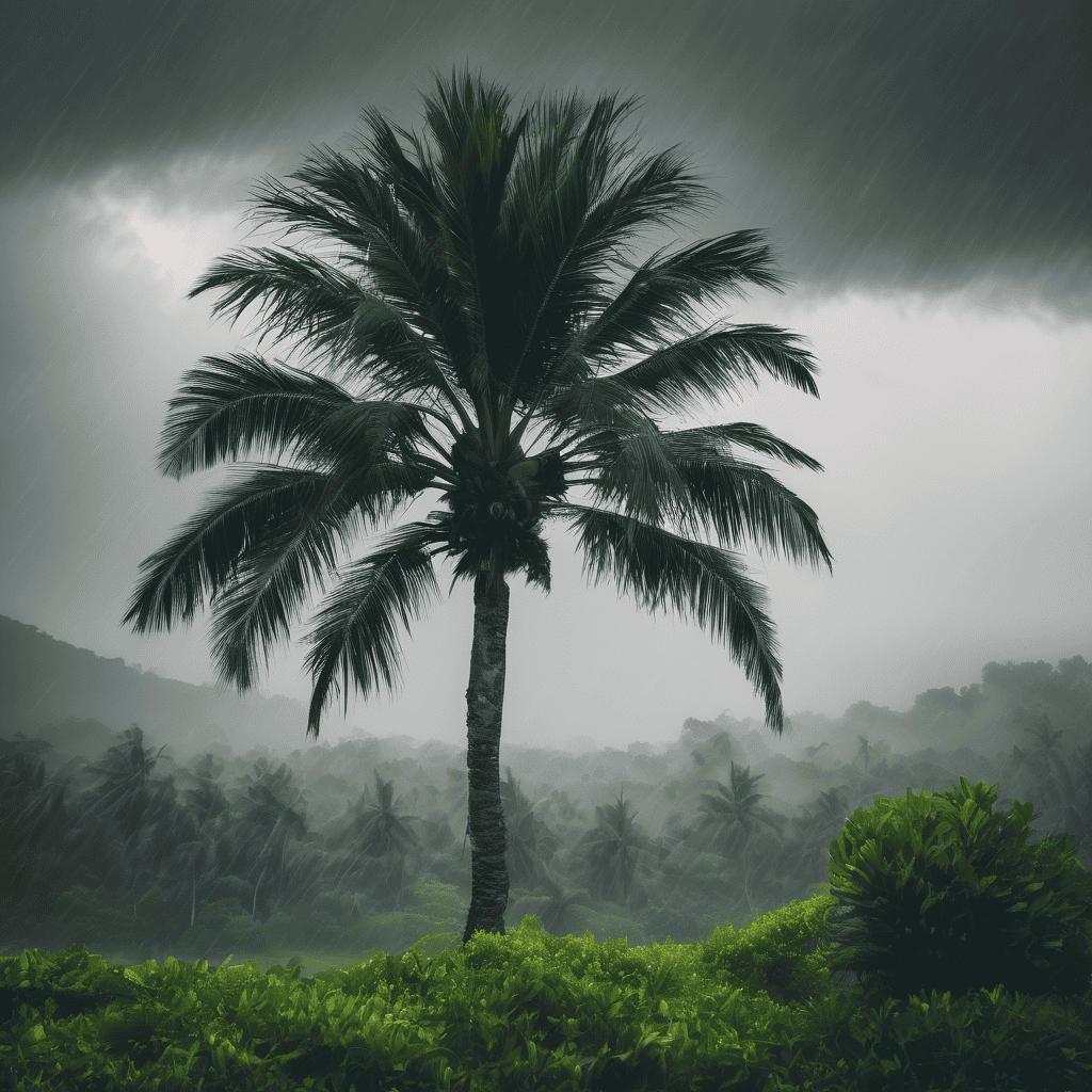 Severe Thunderstorms Warning and Heavy Rainfall for Northwestern Viti Levu and Interior Fiji