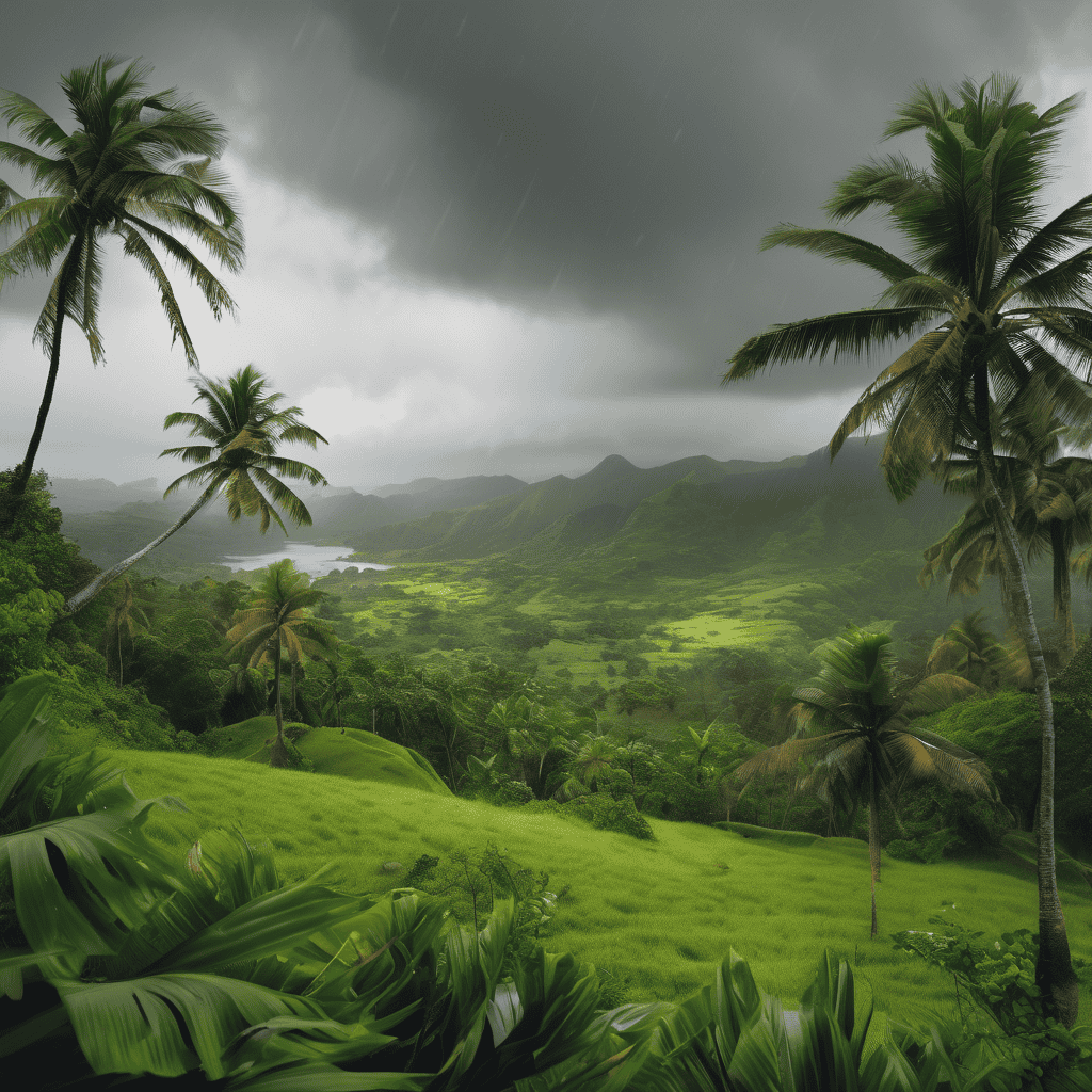 Fiji Weather Update: Southeast Winds, Troughs Bring Scattered Showers and Isolated Thunderstorms With Heavy Falls Possible Through Monday