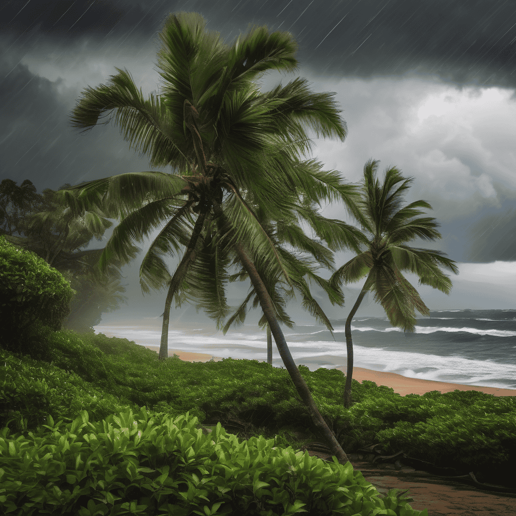 Fiji Weather Bulletin: Trough of Low Pressure Brings Widespread Rain, Thunderstorms and Flash Flood Risk Across Fiji