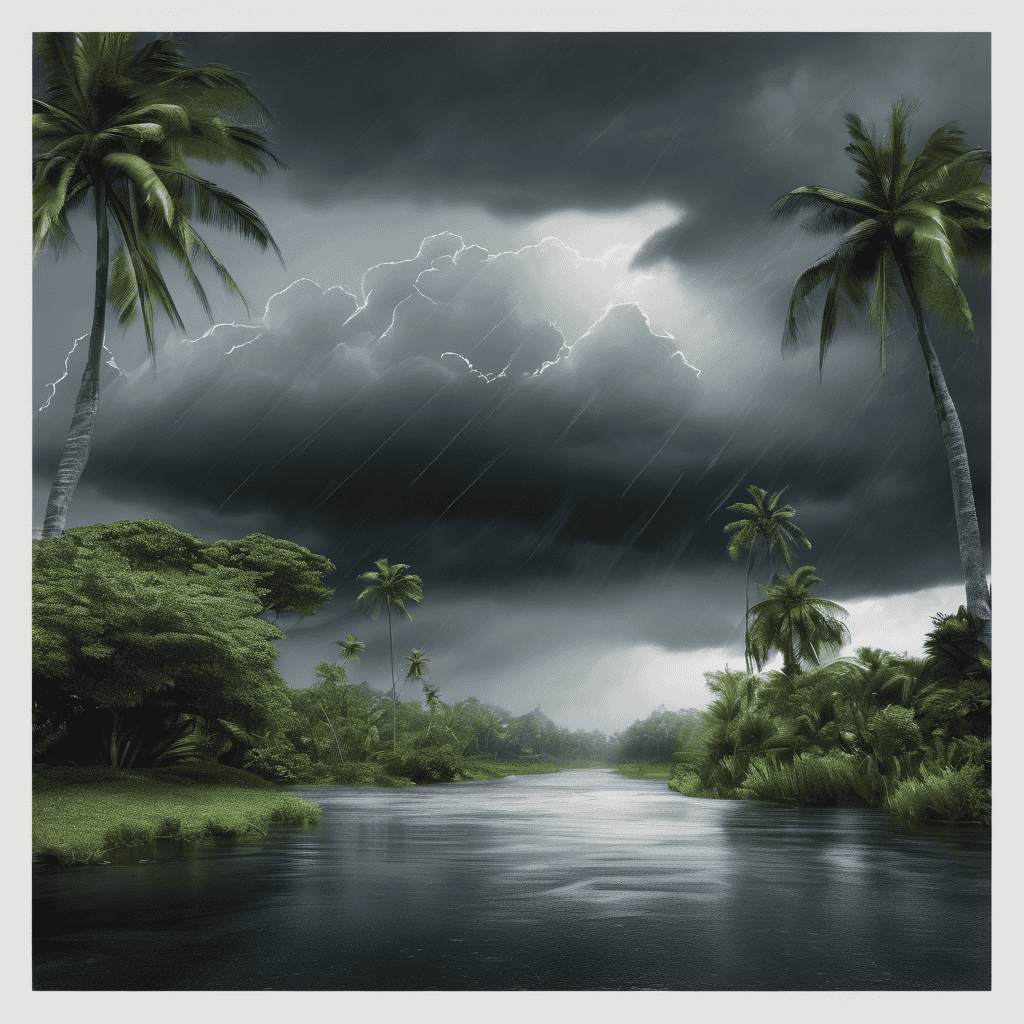 Fiji Weather Update: Severe Thunderstorm Warning Cancelled; Heavy Rain and Thunderstorms with Flash Flood Risk Across Fiji Islands