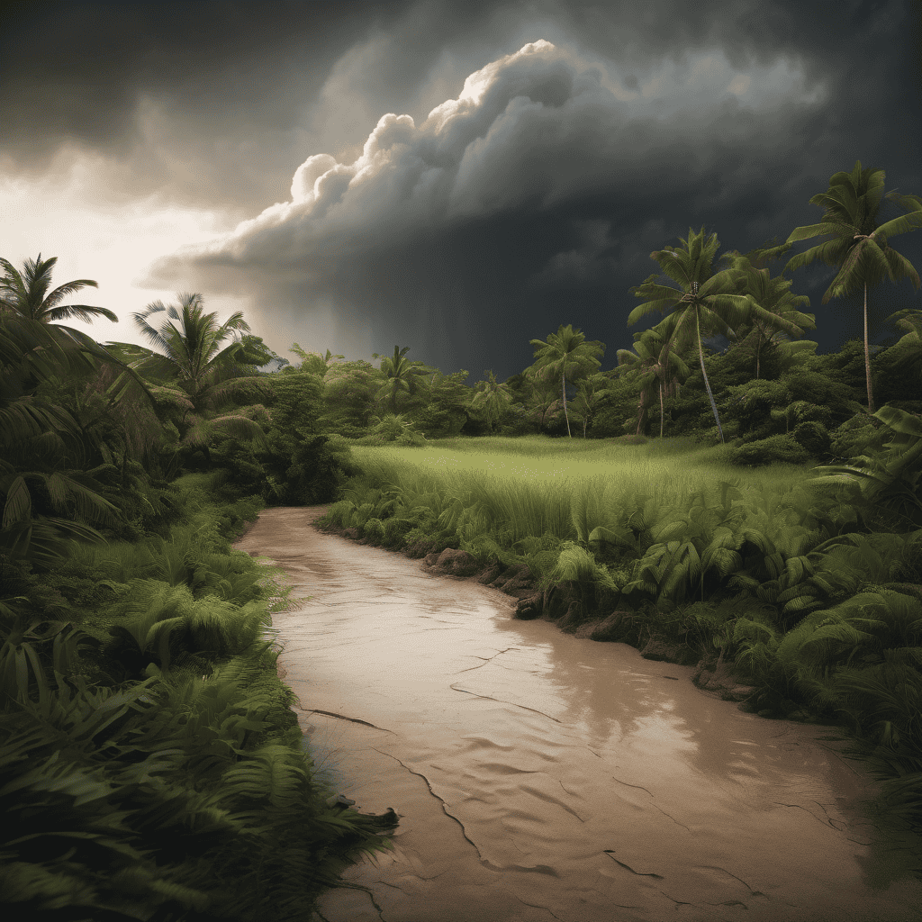 Fiji Weather Bulletin: Widespread Showers and Thunderstorms with Flood Risk Across Islands as Troughs Move Over Fiji