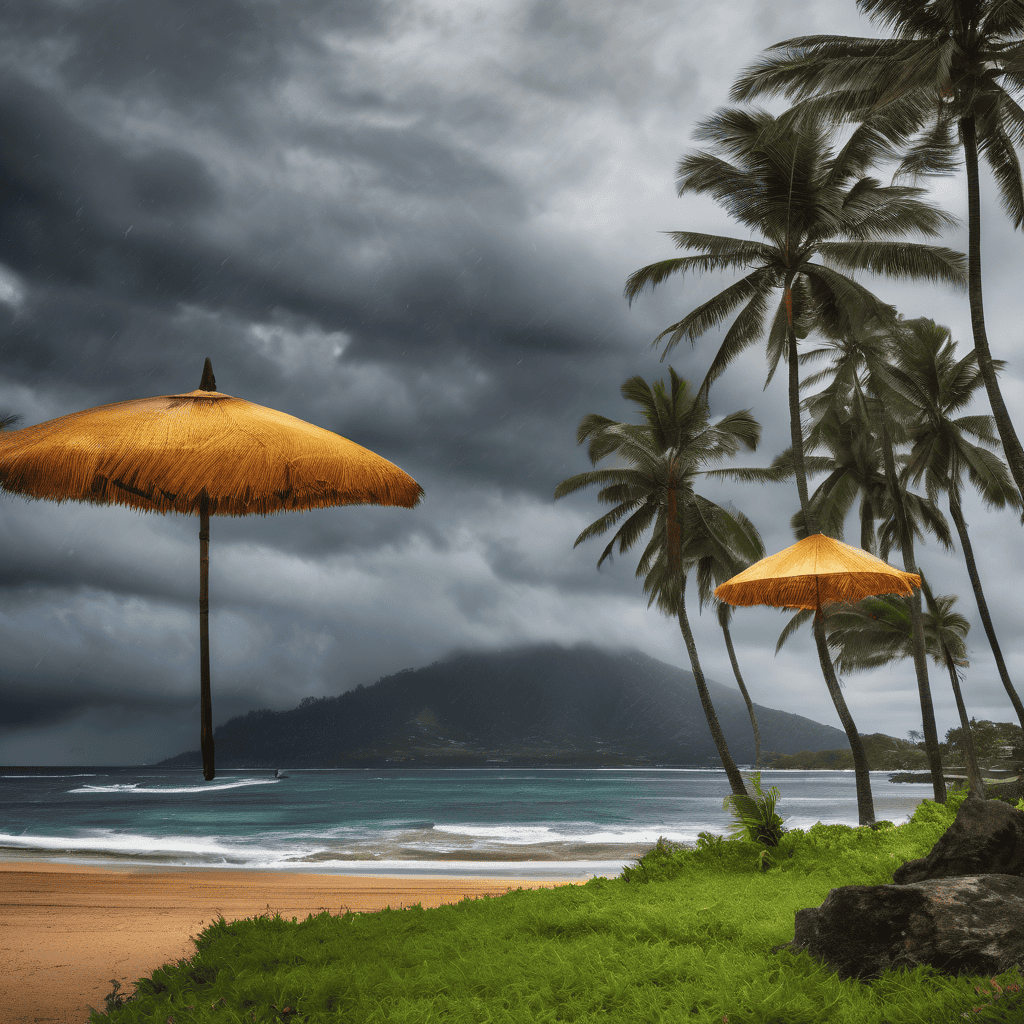 Fiji Weather Alert: Heavy Rain and Strong Winds for Western Division and Kadavu with Flash Flood Risk