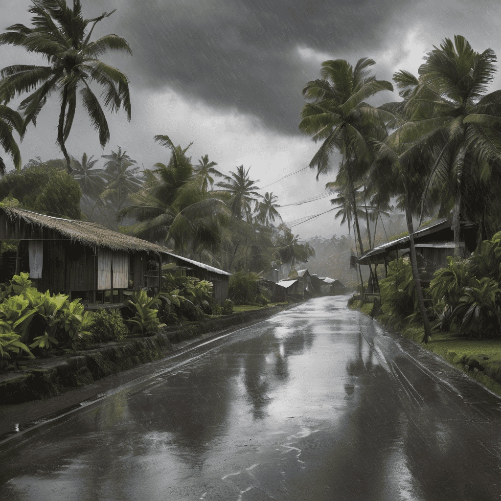 Fiji Weather Alert: Heavy Rain and Flash Flood Warnings with Strong Winds Across Western Division and Islands as Tropical Cyclone URMIL Moves Southwest