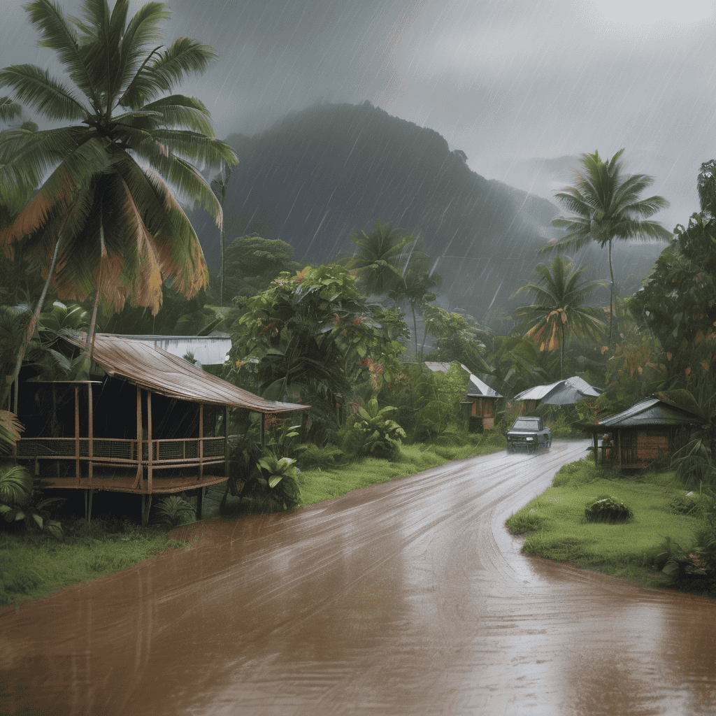Torrential Rain Triggers Flood Warnings Across Fiji