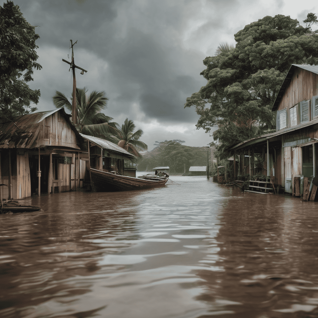 Fiji Weather Alert: Heavy Rain, Flash Flood Warnings and Strong Northwest Winds Across the Fiji Islands