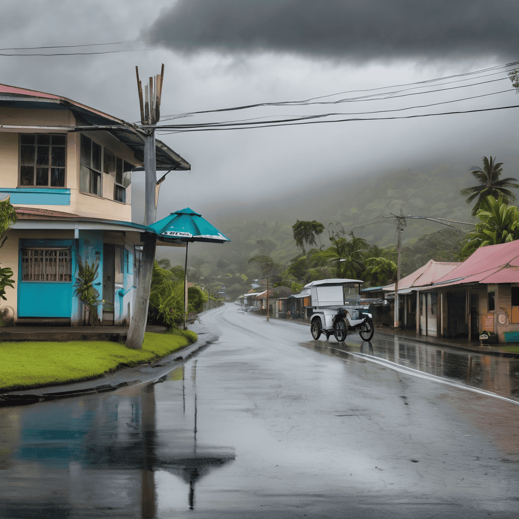 Fiji Faces Flood Risk as Heavy Rain Grips Viti Levu