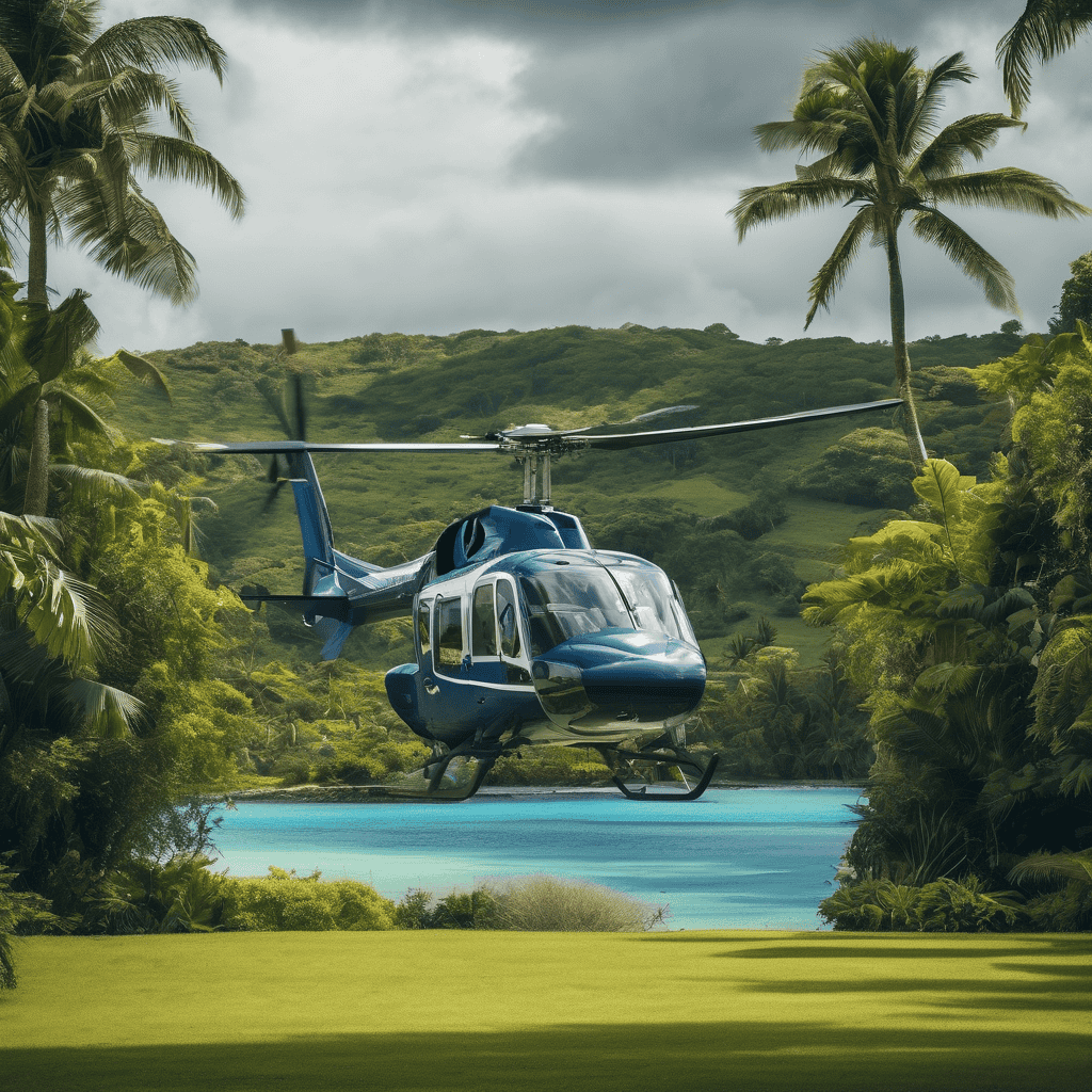 Fiji Helicopter Makes Unplanned Landing; All Aboard Safe, Investigation Underway