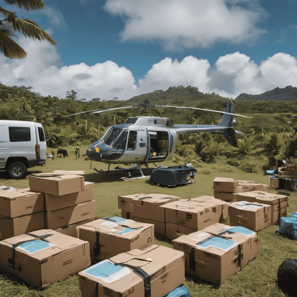 Aid Reaches Western Division Evacuation Centers as Some Stay Behind