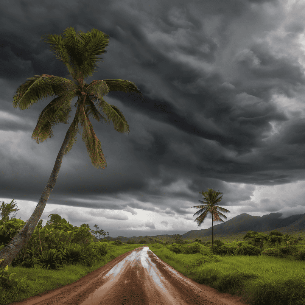 Fiji Weather Forecast: Moist Easterly Winds, Widespread Showers and Heavy Thunderstorms with Local Flood Risk