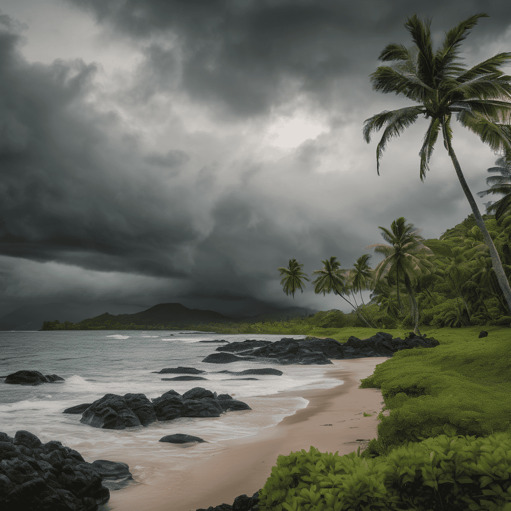 Fiji Weather Bulletin: Moist Easterly Winds Bring Showers, Thunderstorms and Local Flood Risk Across the Fiji Islands