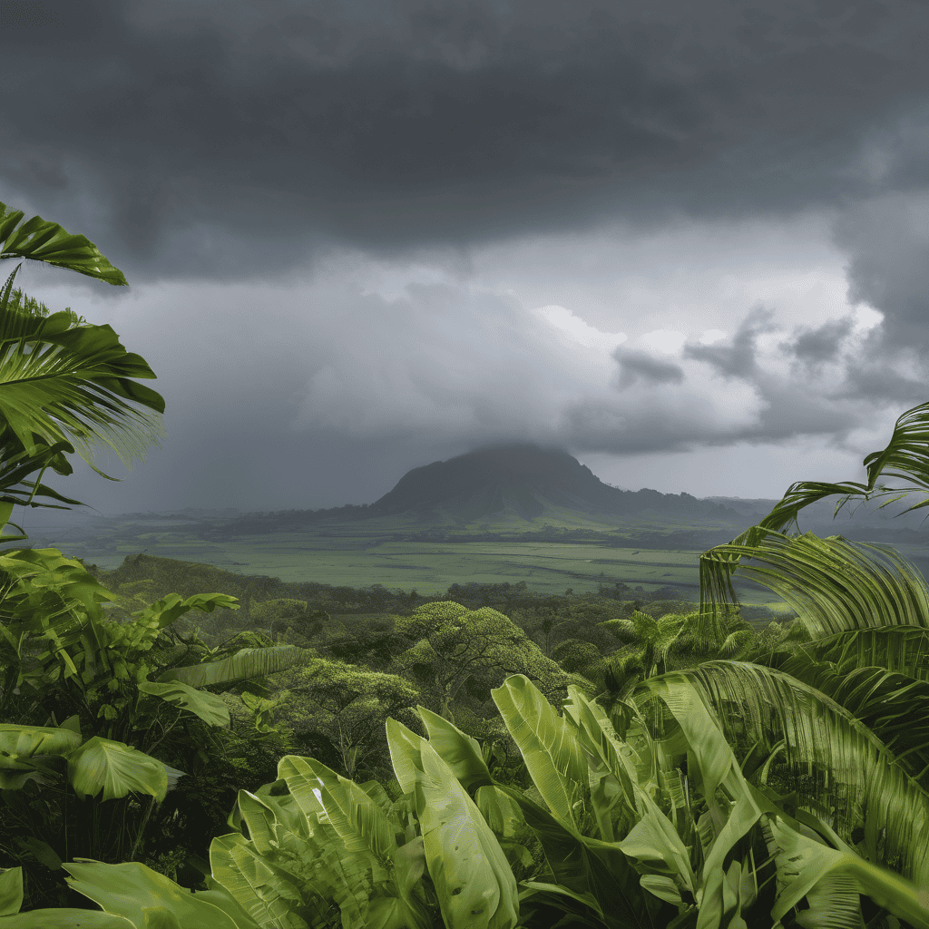 Fiji Weather Update: Trough of Low Pressure Brings Showers and Thunderstorms Across Eastern Fiji with Heavy Rainfall and Local Flood Risk