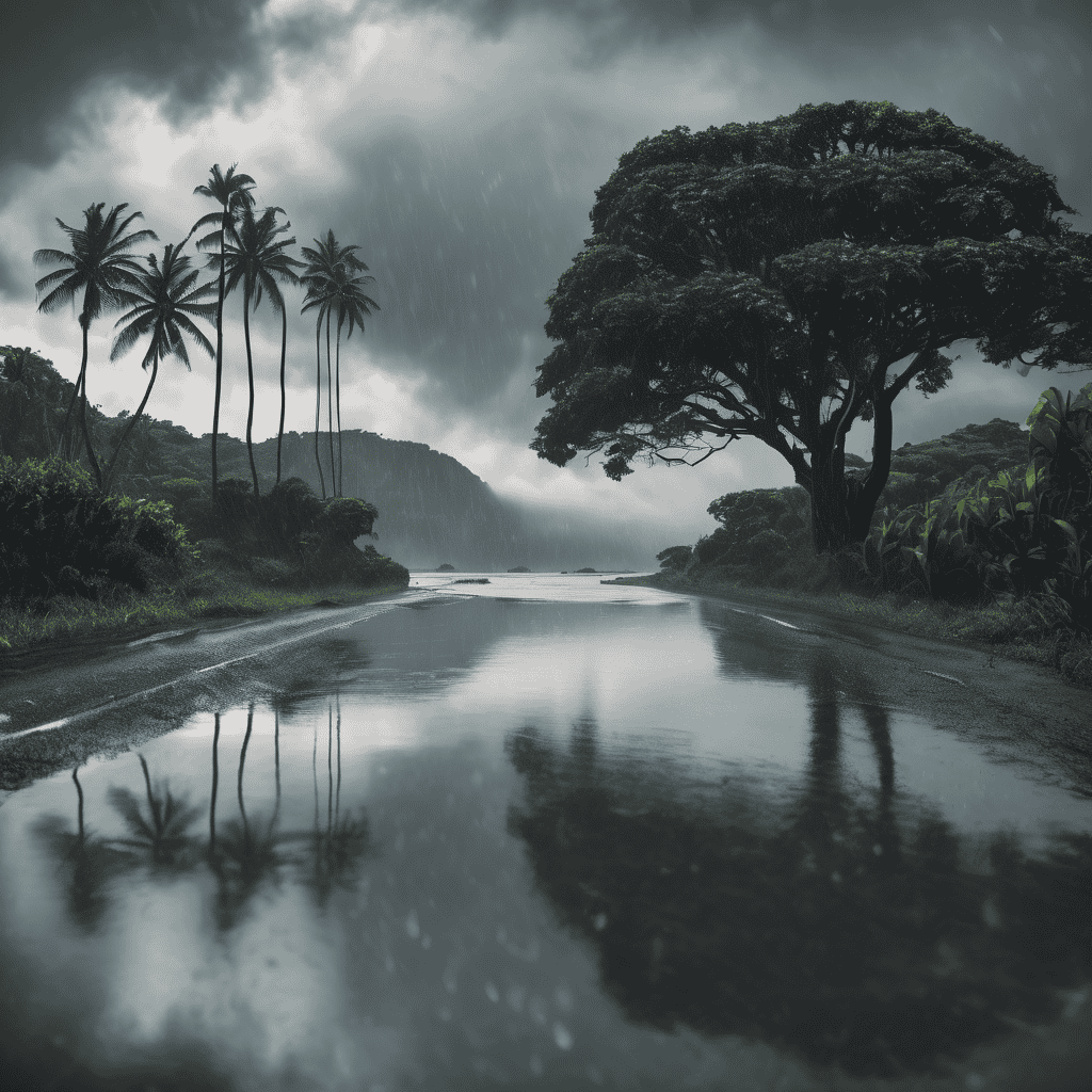 Fiji Weather Update: Trough Lingers with Showers, Thunderstorms and Heavy Rain Across Eastern and Northern Divisions with Local Flood Risk