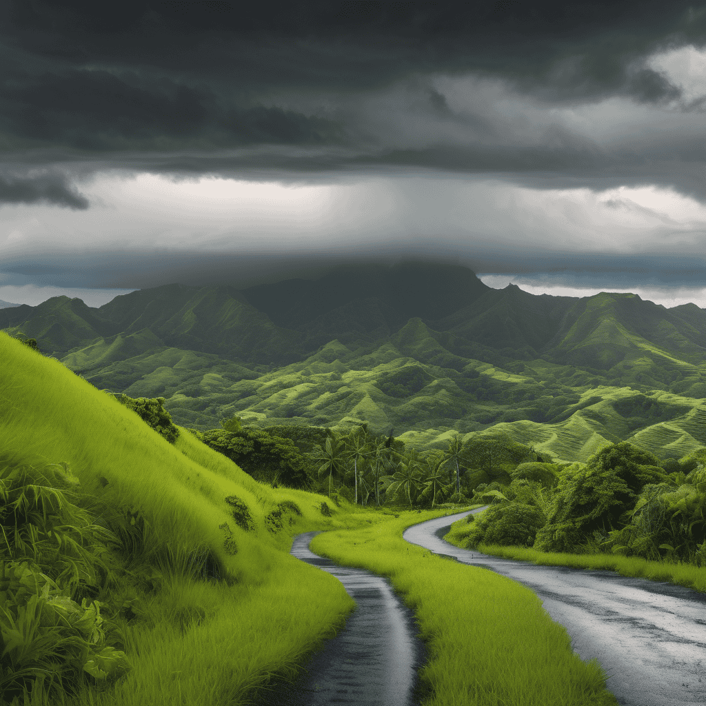 Fiji Weather Forecast: Cloudy Periods with Showers and Thunderstorms Across Eastern and Northern Regions, Heavy Rain and Localized Flood Risk