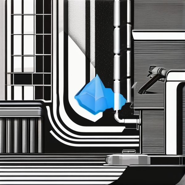 Modern computer motherboard with blue RAM module and black components.