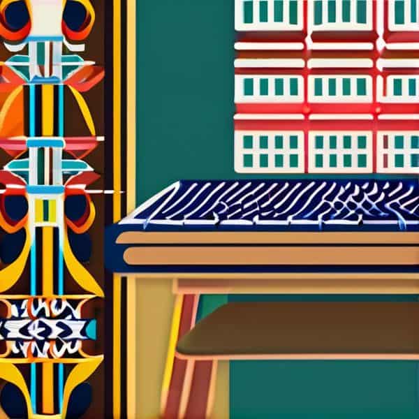 Colorful Fijian traditional art and craft pieces showcasing local culture and craftsmanship.