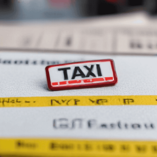 Illustration of 25-year-old charged for alleged taxi permit scam