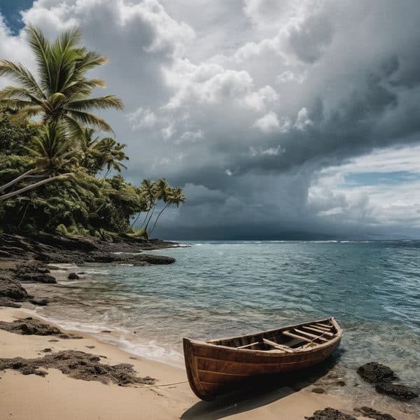 30 April 2026 Fiji forecast: Partly cloudy with scattered showers and isolated afternoon thunderstorms over Viti Levu and Vanua Levu, southeast winds and rough seas