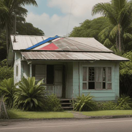 Illustration of 300 Nabua Families Facing Eviction This Christmas