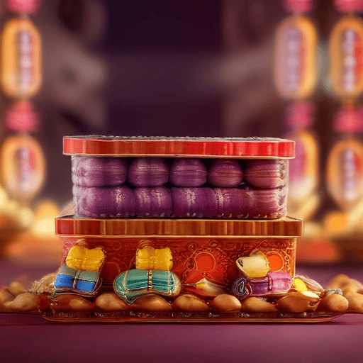 Illustration of 300 hampers this Festival of Light