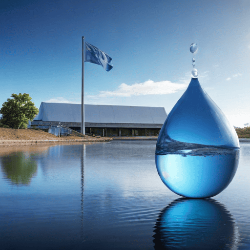 Illustration of $40 million project to address water issues