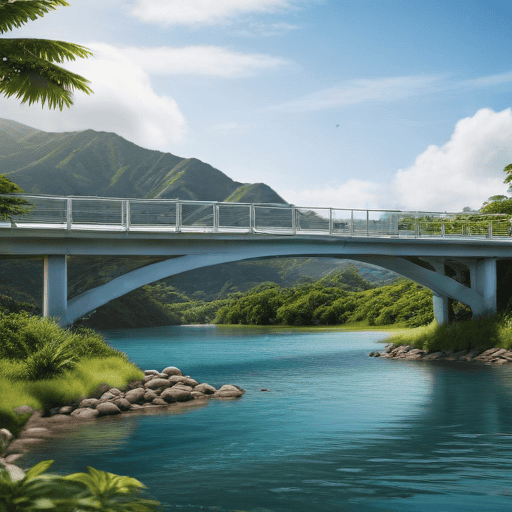 Illustration of $452 million approved by ADB for bridges project in Fiji