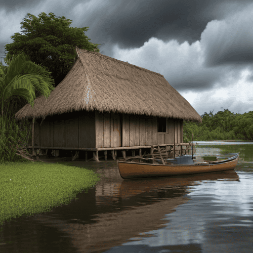 Illustration of 47 Families Evacuated from Floods in Tavua