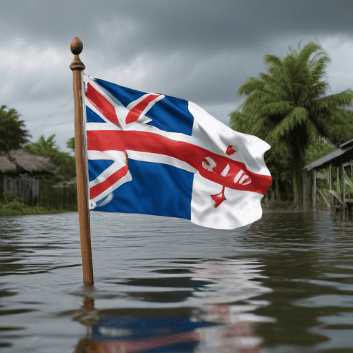 Illustration of 47 Families Evacuated from Floods in Tavua