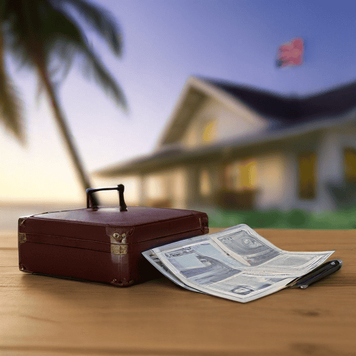 Illustration of $5.8m purchase | Tuvalu defends Zhao property investment