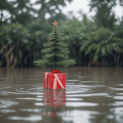 Illustration of 62 Spent Christmas At Evacuation Centre