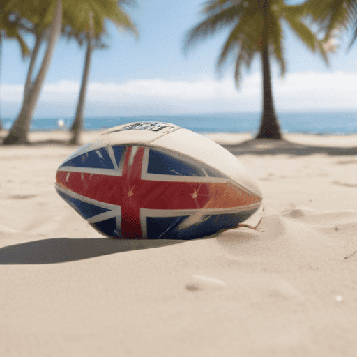 Illustration of 7s stars ready for Coral Coast