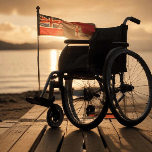 Illustration of 90 per cent of residents live with disabilities