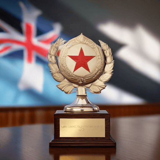 Illustration of Accountant bags international award