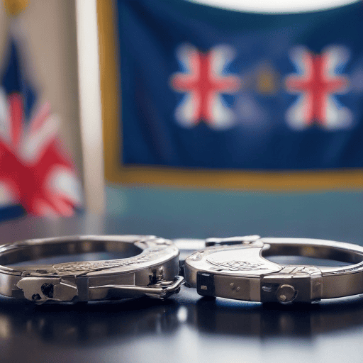 Illustration of Accused Policeman Suspended for Minivan Theft