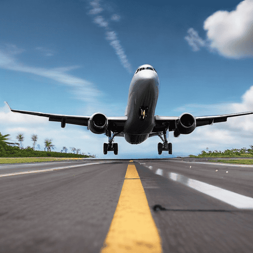 Illustration of Aircraft overruns runway at Yasawa aerodrome: all aboard safe