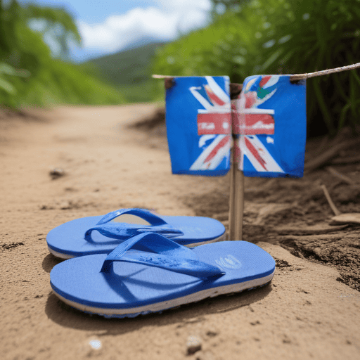 Illustration of Alert security guards stop two boys who were walking from Lami to Suva City
