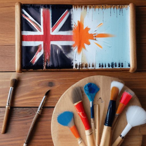 Illustration of Art exhibition, a success so far