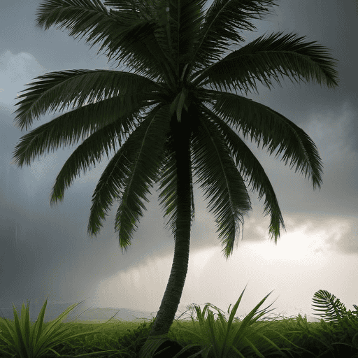 Illustration of Associated cloud and rain expected till Thursday