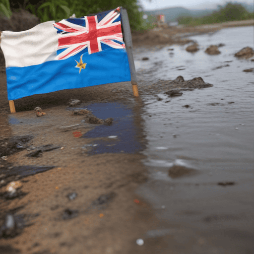 Illustration of Authorities Blamed for Flooding