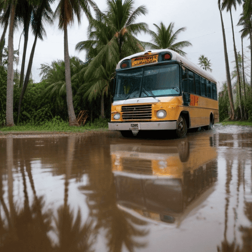 Illustration of Back in History | Muddy, bumpy ride