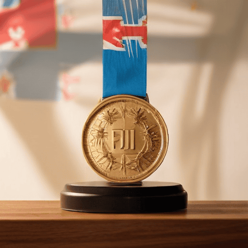 Illustration of Back in History | Rodgers wins gold medal