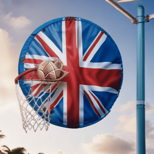 Illustration of Basketball player turned men’s netball champ