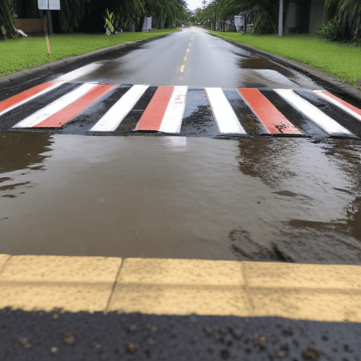 Illustration of Boca residents demand swift action on flooding