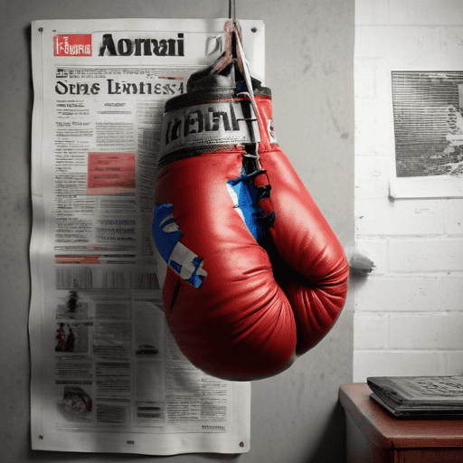 Illustration of Boxing Uproar