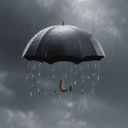 Illustration of Break in rain, as another trough of low pressure approaches Fiji