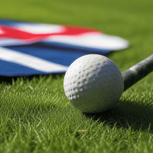 Illustration of Bright future for hockey